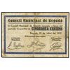 Image 1 : 50 Cèntims. - 15 Juliol 1937. - C.M. de BEGUDÀ. - (Sucio). ESCASO. AT-337 ;T-402. (MBC+). - -