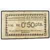 Image 1 : 50 Cèntims. - Aj. de LES BORDES. - RARO. AT-481; T-572. MBC. - -