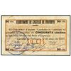 Image 1 : 50 Cèntims. - 17 Març 1937. - Aj. de CASTELLÒ DE FARFANYA. - AT-749a; T-873. MBC. - -