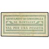 Image 1 : 1 Pesseta. - Aj. de CORNUDELLA DE MONTSANT. - ESCASO. AT-893; T-1030. EBC-. - -