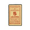 Image 1 : 5 Cèntims. - 8-XI-1937. - Aj. de MONTBLANC. - (Algo sucio). AT-1543b.;T-1771b. MBC+. - -