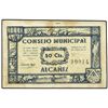 Serie 3 billetes 25 y 50 Céntimos y 1 Peseta. - Junio 1937. - C.M. ALCAÑIZ (Teruel). - Ed-B-75. MBC