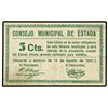 5 Céntimos. - 12 Agosto 1937. - C.M. de ESTADA (Huesca). - Mont-619A. MBC+. - -