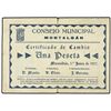 Image 1 : 1 Peseta. - Junio 1937. - C.M. de MONTALBÁN (Teruel). - (Roturas). Mont-941B. (MBC). - -