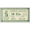 Image 1 : 50 Céntimos. - Junio 1937. - C.M. MONZÓN (Huesca). - Mont.-967. EBC. - -