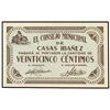 Image 1 : 25 Céntimos. - 1937. - C.M. de CASAS IBÁÑEZ (Albacete). - Mont. 462D. EBC+. - -