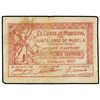 Image 1 : 25 Céntimos. - 1937. - C.M. de SANTA CRUZ de MUDELA (CIUDAD REAL). - (Manchas). Mont-1321A. MBC-. -
