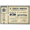 Image 1 : 0,50 Pesetas. - Agosto 1937. - C.M. de MORATALLA (MURCIA). - Mont-973F. EBC. - -
