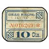 Image 1 : 10 Céntimos. - C.M. de JATIVA (Valencia). - Cartón. (Algo sucio). Mont. 792E. MBC+. - -