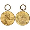 Medalla a la Memoria del Kaisser Guillermo. - 1897. - ALEMANIA. - Br. Dorado. Ø 38 mm. Para conmemor