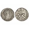 Image 1 : Denario. - Acuñada el 18 a.C. - AUGUSTO. - P. Petronius Turpilianus. - Anv.: CAESAR AVGVSTVS. Cabeza