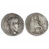 Image 1 : Denario. - 14-37 d.C. - TIBERIO. - Anv.: (TI.) CAESAR DIVI AVG. F. AVGVSTVS. Cabeza laureada a derec