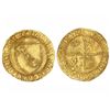 Image 1 : Dobla de la Banda. - JUAN II. - SEVILLA. - Anv.: ¶IOHANES:DEI:GRACIA:REX:LEGI. Escudo. Rev.: ¶IOHANE