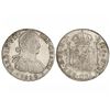 Image 1 : 8 Reales. - 1810/09. - MÉXICO. - H.J. - (Acuñación algo floja en reverso. Limpiada). ESCASA. Cal-542
