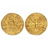 Image 1 : Cruzado. - (1457-1481). - ALFONSO V. - LISBOA. - Anv.: ¶CRVZATVS:ALFONSI:QVINTI:REGIS. Rev.: ¶(dentr