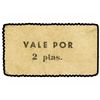 Image 1 : 2 Pessetes. - C.M. de ALBESA. - Cartón. Tampón al dorso. MUY RARO. AT-60; T-81. MBC. - -