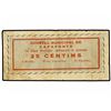 Image 1 : 25 Cèntims. - C.M. de CAPAFONTS. - (Algo sucio). MUY RARO. AT-649; T-760. MBC. - -