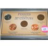 Image 1 : Pennies of the 20th Century Mint Proof set