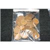 Image 1 : Wheat Back pennies, various dates & conditions, lot of 50