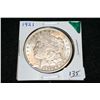 Image 1 : 1921 Silver Morgan one dollar
