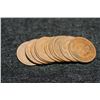 Image 1 : Indian Head penny, various dates & conditions, lot of 10