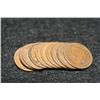 Image 1 : Indian Head penny, various dates & conditions, lot of 10