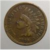 Image 1 : 1866 INDIAN CENT XF ORIGINAL