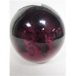 Murano glass round ball paperweight