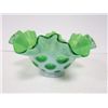 Image 1 : Fenton coin dot ruffled top bowl