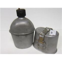 US  aluminum canteen and pail