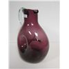 Image 1 : Purple pinch side pitcher