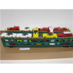 2 Car carriers with cars
