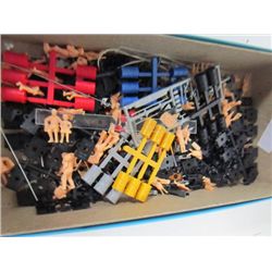 Box lot misc. parts and people