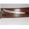 Image 1 : Machete framed 32 by 9 1/2-1994