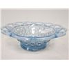 Image 1 : Blue opalescent open weave bowl