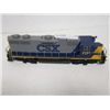 Image 1 : HO train engine- CSX #2121