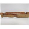 Image 1 : 2 pc carved wood rolling pin and grinder