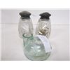 Image 1 : 3 pc- cut crystal salt and pepper