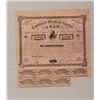 Image 1 : 1863 One thousand dollar eight percent CSA loan certifi