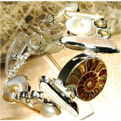 Exquisite Multigem Bangle Bracelet MWF1765