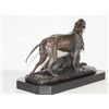 Image 4 : Regal Bronze Sculpture Hunting Dogs