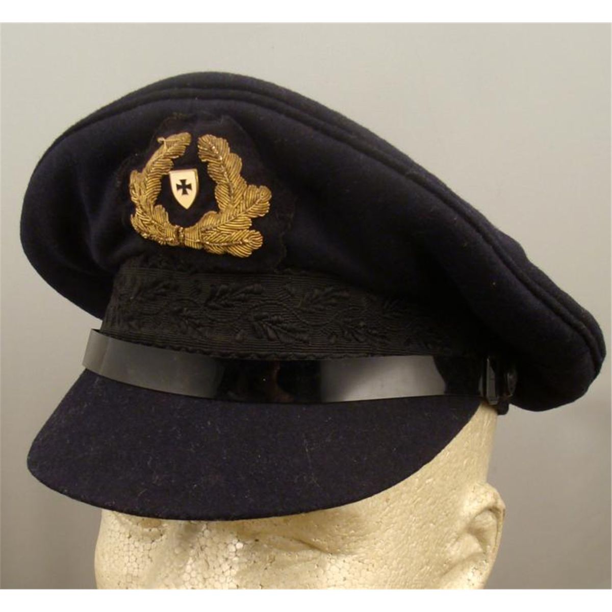 WWII Nazi German Navy Cap with Buttons