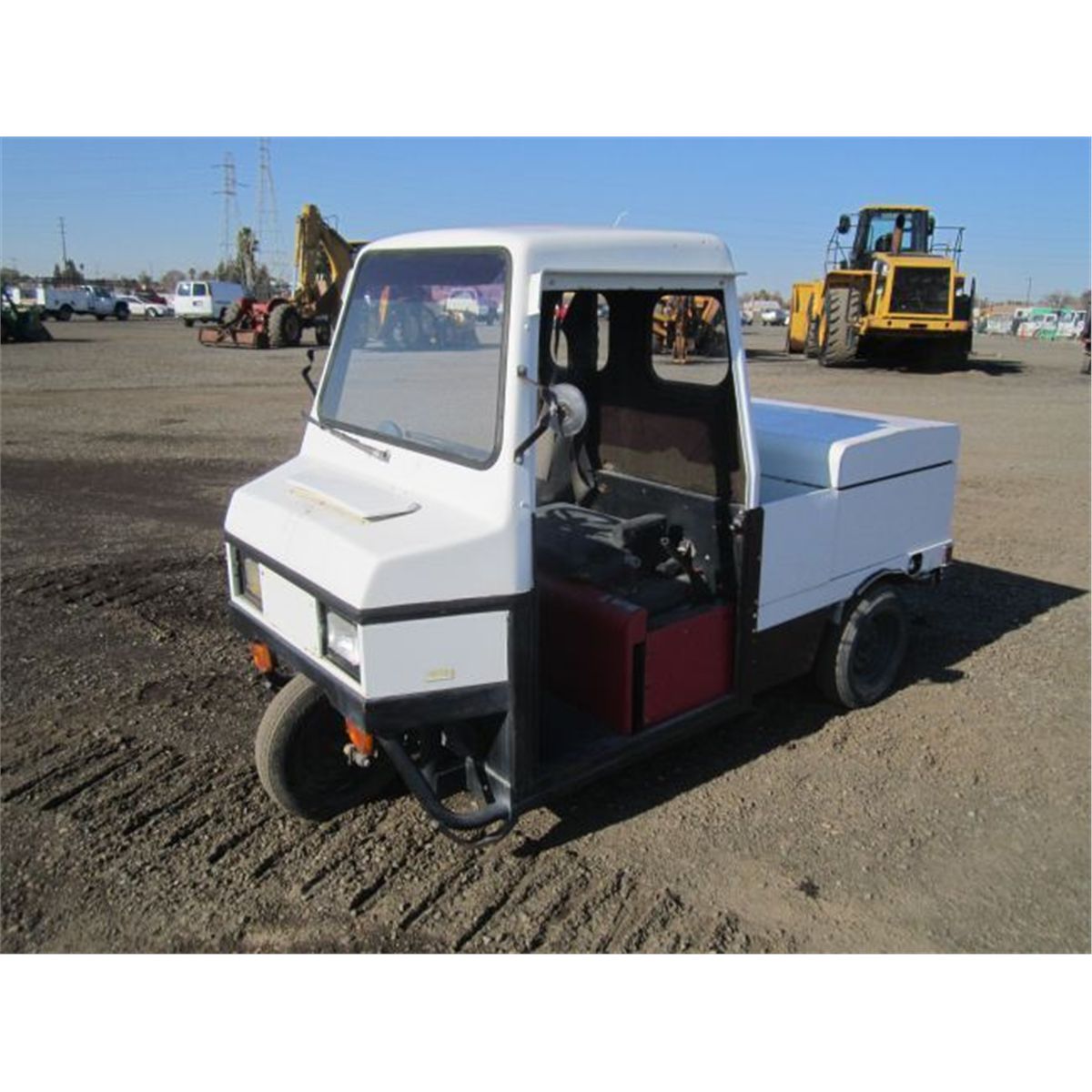 1992 Cushman 3Wheeled Police Cruiser Security Cart
