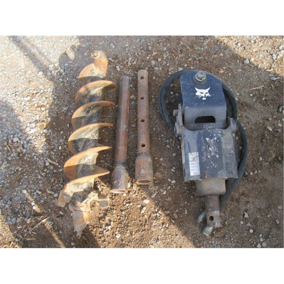 Bobcat Model 10 Hydraulic Auger Attachment
