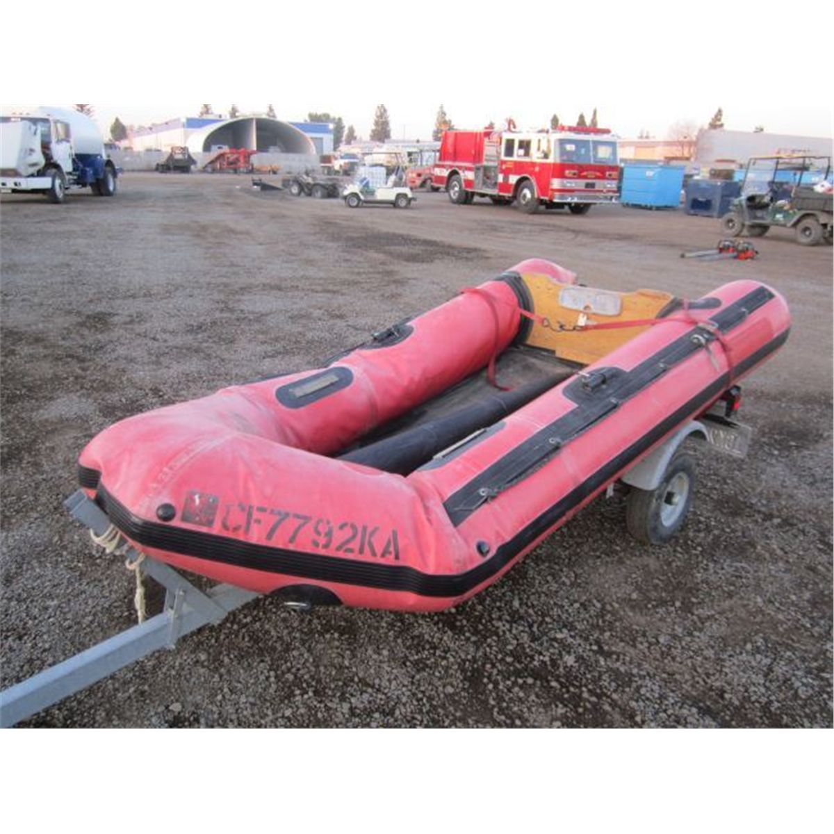 1988 West Marine Inflatable 10' Zodiac Boat