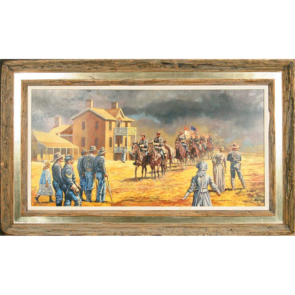 James Ralph Johnson, oil on board