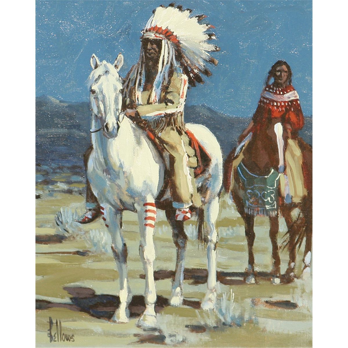 Fred Fellows, oil on canvas