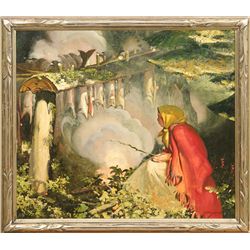 John Clymer, oil on canvas