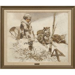 Frank Hoffman, oil on canvas