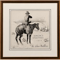 Dan Cody Muller, pen & ink